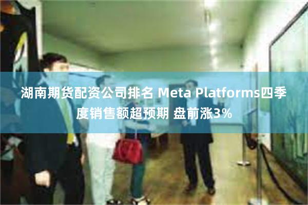 湖南期货配资公司排名 Meta Platforms四季度销售额超预期 盘前涨3%