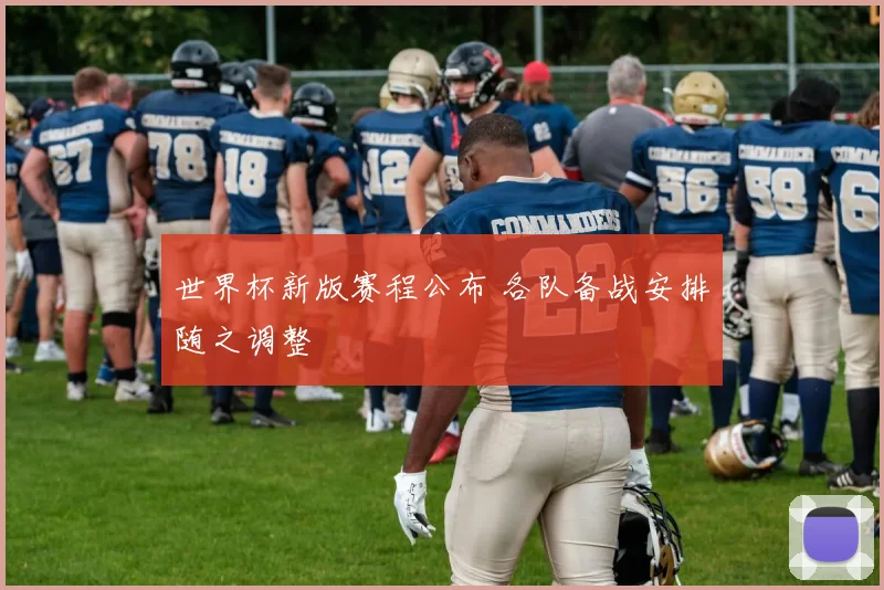 世界杯新版赛程公布 各队备战安排随之调整